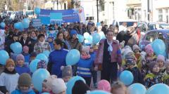 Niebieska parada przeszła ulicami Wejherowa