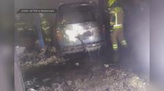 Pożar warsztatu w Wejherowie